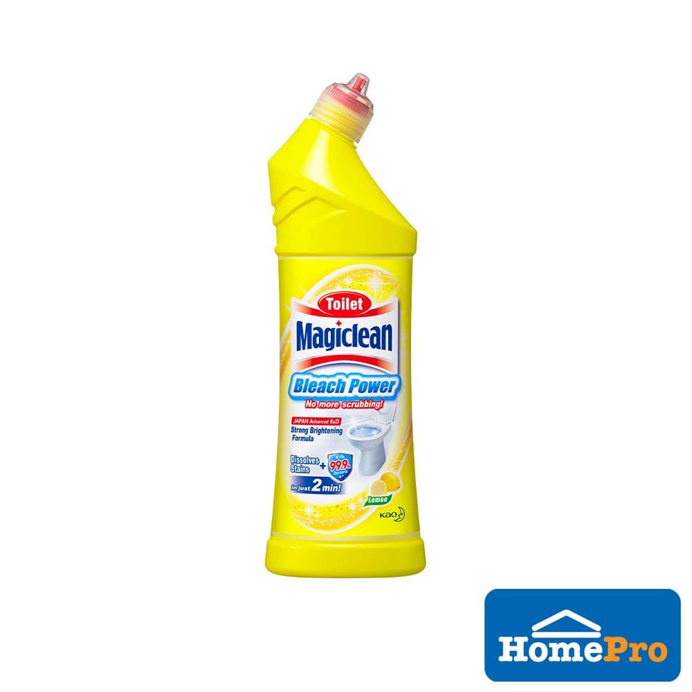 MAGICLEAN TOILET CLEANER BLEACH POWER 500ML LEMON