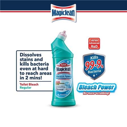 MAGICLEAN TOILET BLEACH 500ML REGULAR