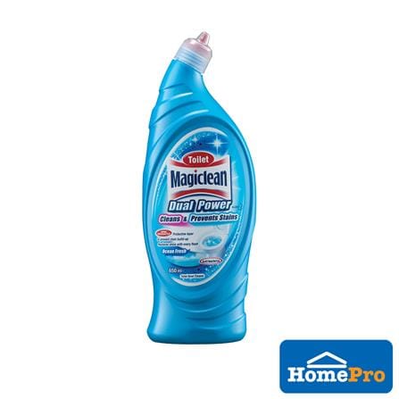MAGICLEAN TOILET CLEANER DUAL POWER 650ML OCEAN