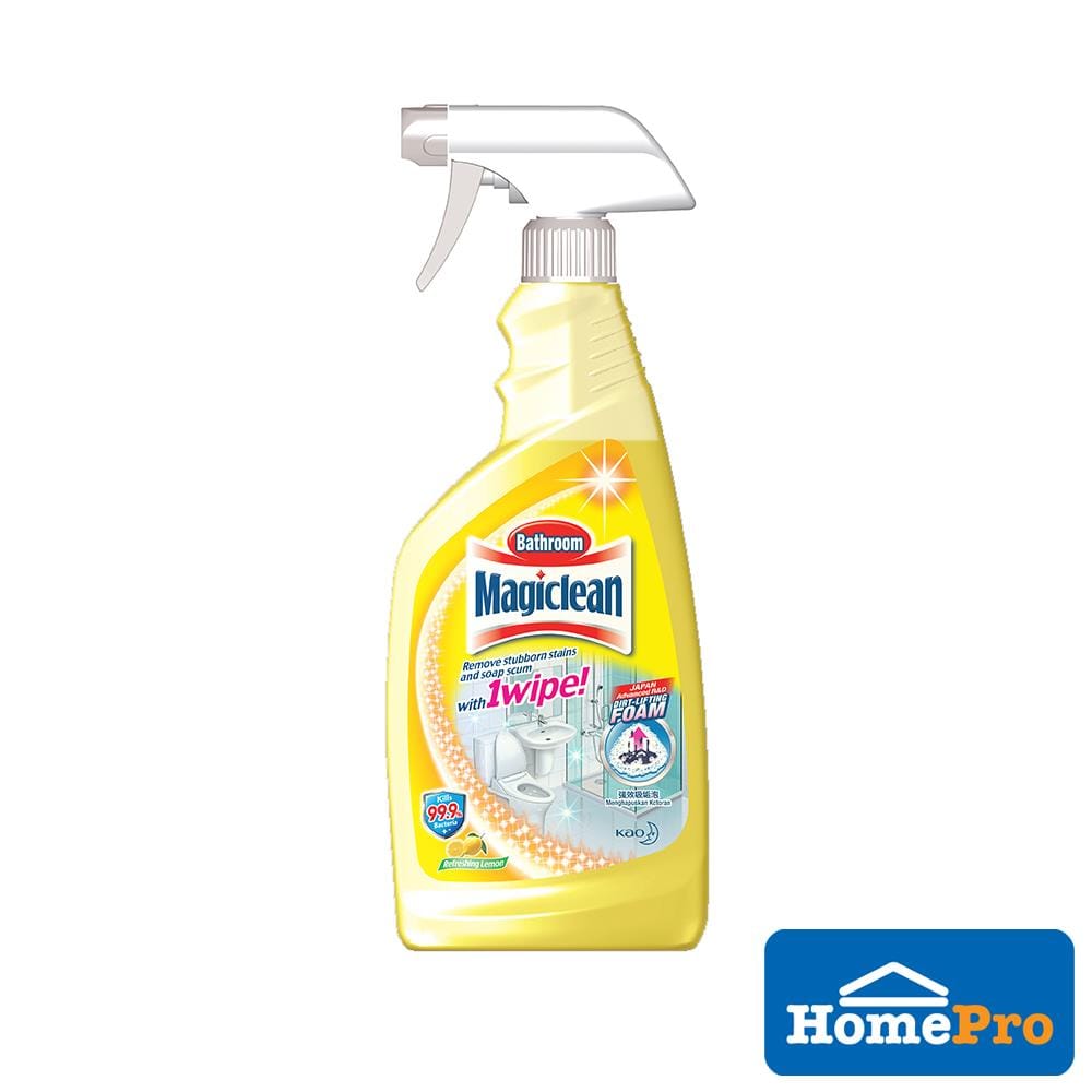 MAGICLEAN BATHROOM CLEANER TRIGGER SPRAY 500ML LEMON