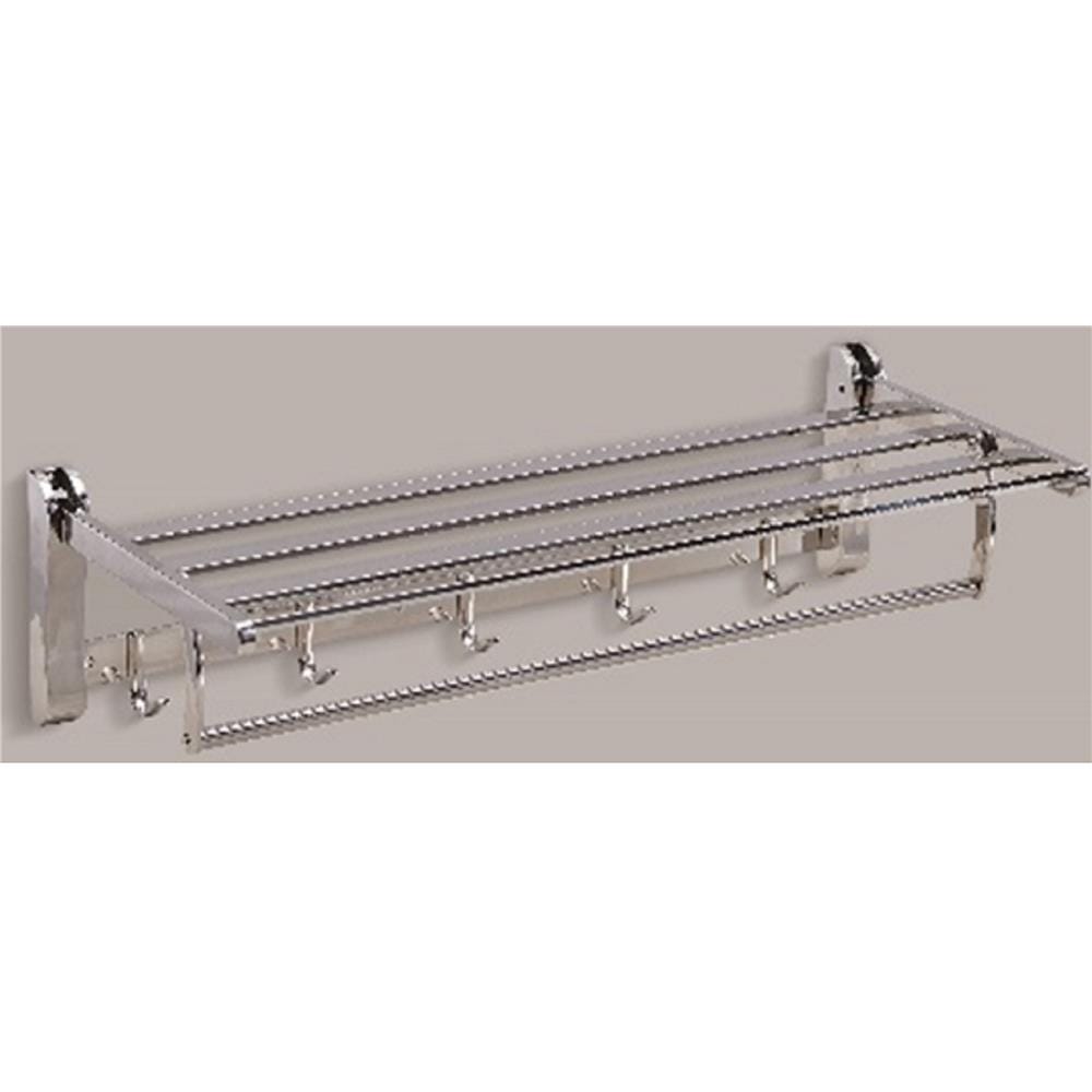 LIVINOX FOLDABLE TOWEL RACK LBA-HP08A-STAINLESS STEEL CHROME