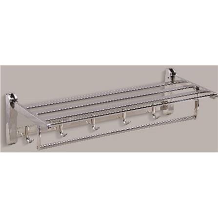 LIVINOX FOLDABLE TOWEL RACK LBA-HP08A-STAINLESS STEEL CHROME