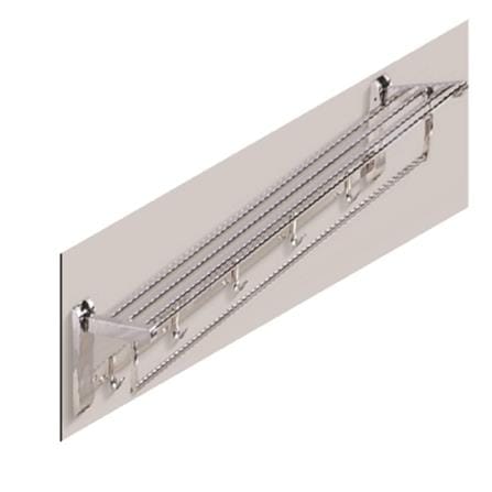 LIVINOX FOLDABLE TOWEL RACK LBA-HP08A-STAINLESS STEEL CHROME
