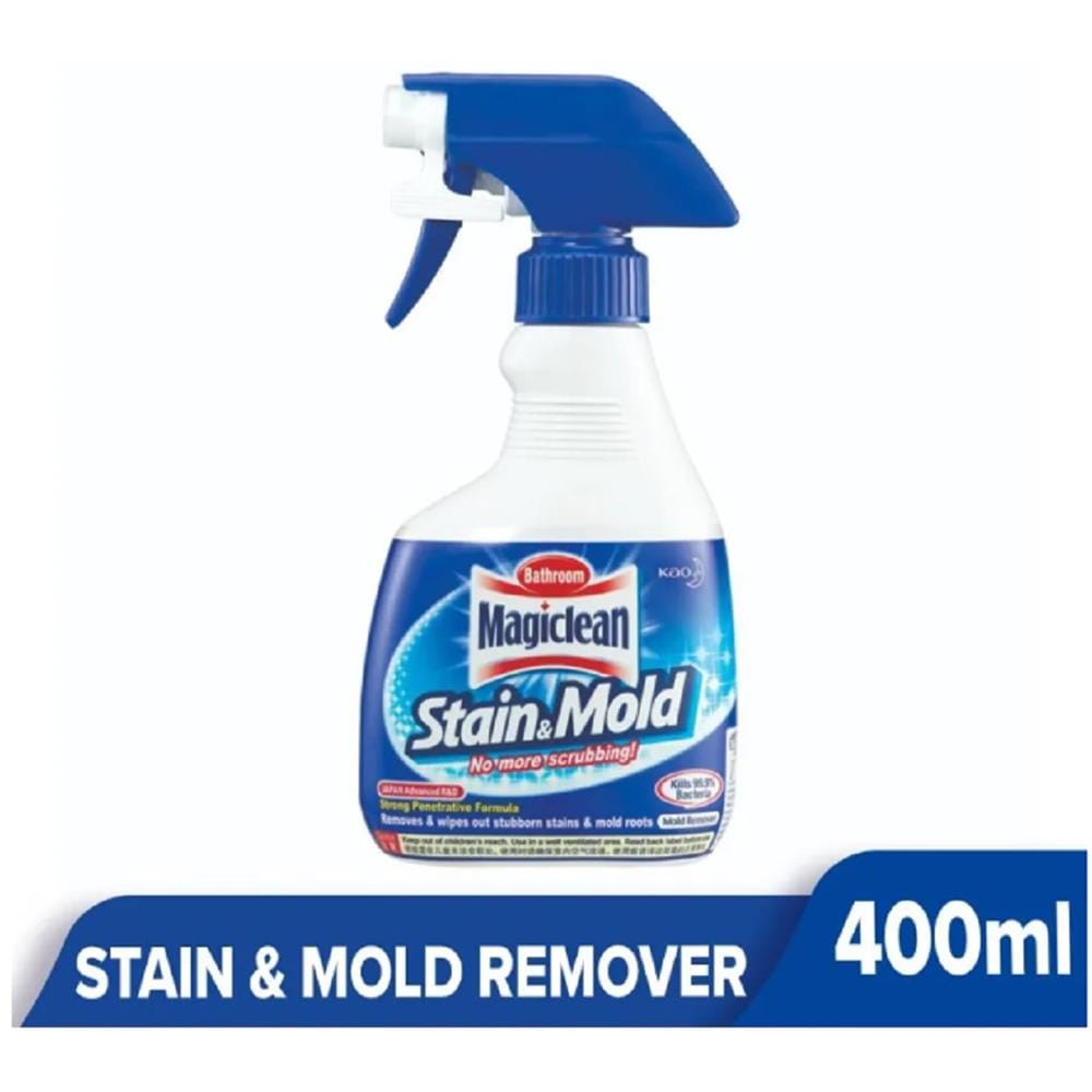 MAGICLEAN BATHROOM CLEANER TRIGGER SPRAY STAIN & MOLD 400ML