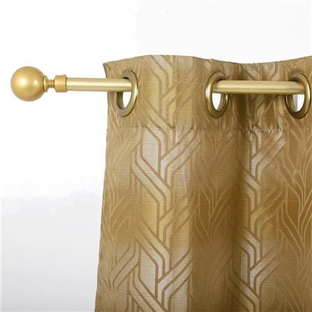 HLS DIY CURTAIN ROD STEEL WD 2M GOLD