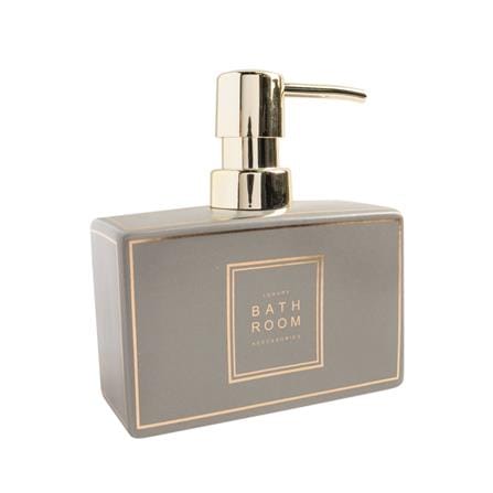 CERAMIC SOAP DISPENSER MOYA CE-2402-GRAY-D