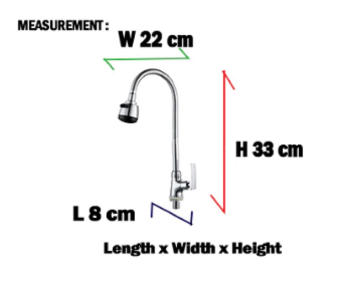 LIVINOX SINK FAUCET PILLARD MOUNTED  LT-AM101F SS