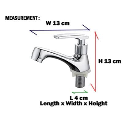 LIVINOX BASIN FAUCET COLD AND MIXER TAP LT-AMB01/C CR (E) BRASS