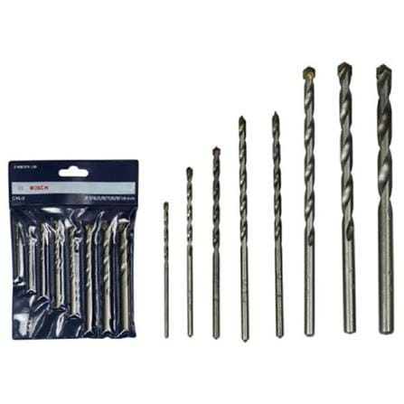 BOSCH 3 TO 10MM CONCRETE DRILL BIT 8PCS (2608578156)