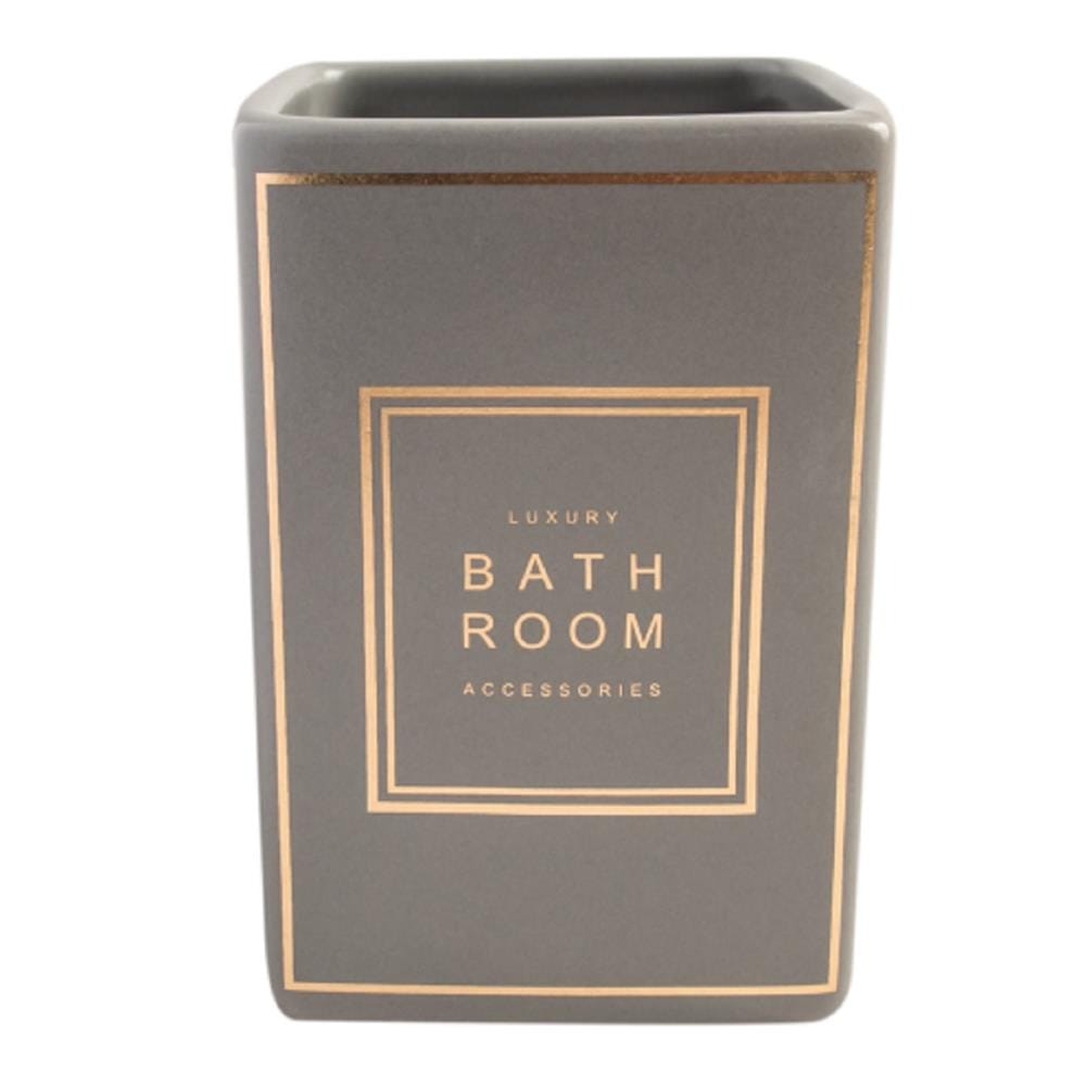 MOYA BATHWARE TUMBLER CERAMIC CE-240-GREY