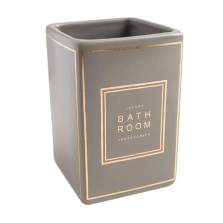 MOYA BATHWARE TUMBLER CERAMIC CE-240-GREY