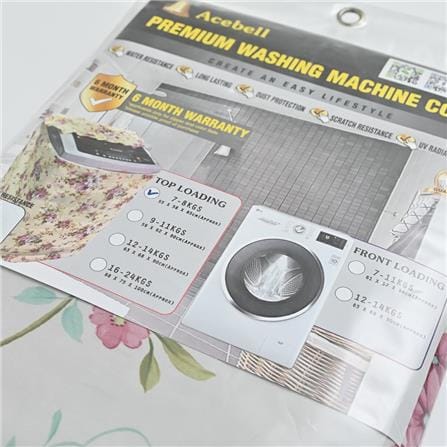 ACEBELL PREMIUM TOP LOAD WASHING MACHINE COVER 7-8KG