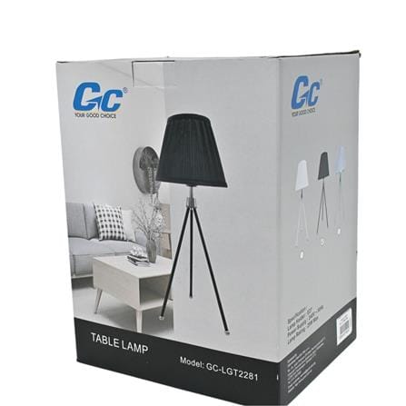 GC TABLE LAMP GC-LGT2281 SILVER