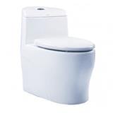 SERICITE 1P TOILET WC1041 3/6L WHITE S-TRAP 300MM