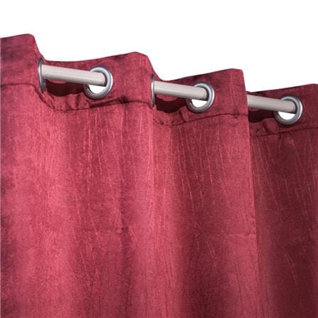 HLS LIANA UV EYELET CURTAIN130X280 RED