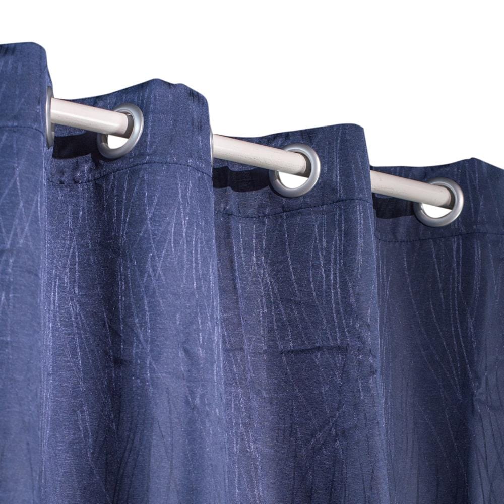 HLS LIANA UV EYELET CURTAIN 130x180 NAVY