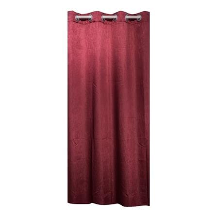 HLS LIANA UV EYELET CURTAIN 130X220 RED