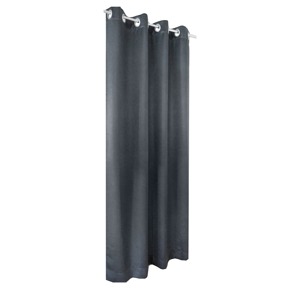 HLS CURTAIN EYELET LIANA UV 130X280 GRAY