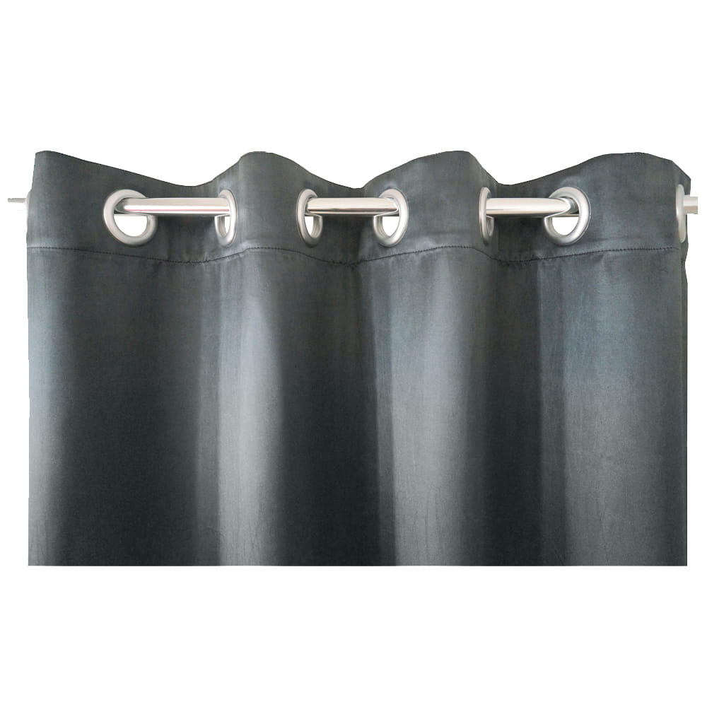 HLS CURTAIN EYELET LIANA UV 130X280 GRAY