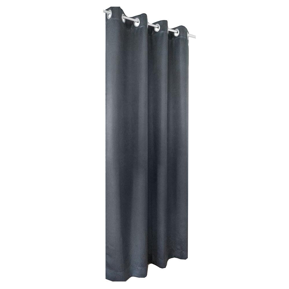 HLS CURTAIN EYELET LIANA UV 130X280 GRAY