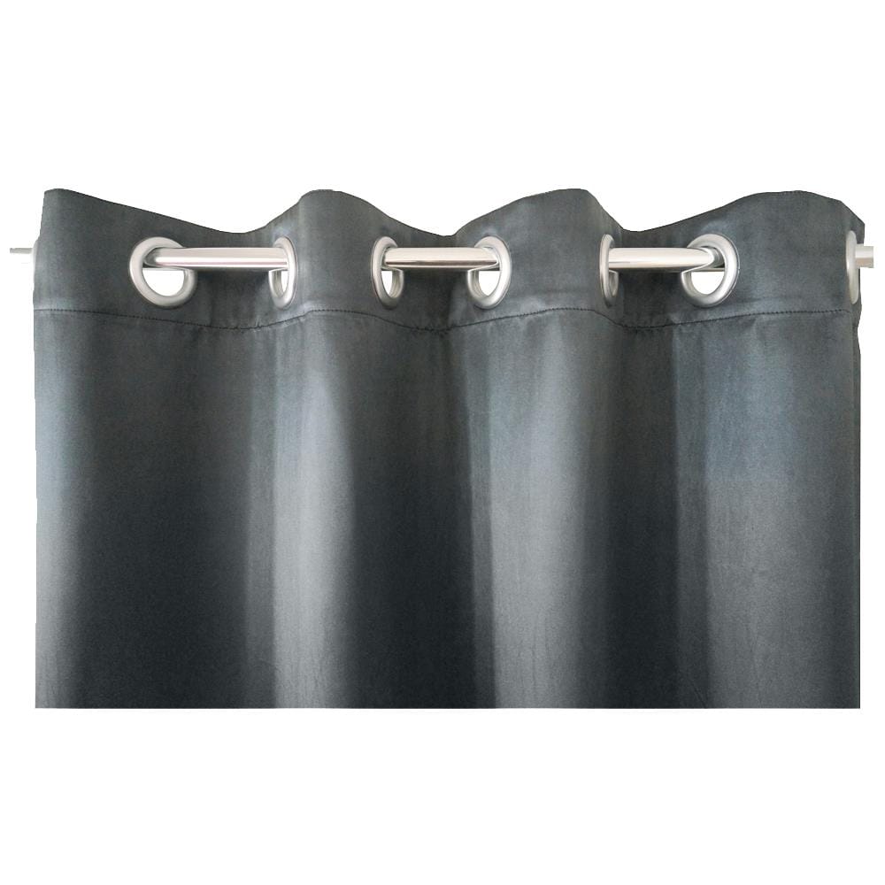 HLS CURTAIN EYELET LIANA UV 130X280 GRAY