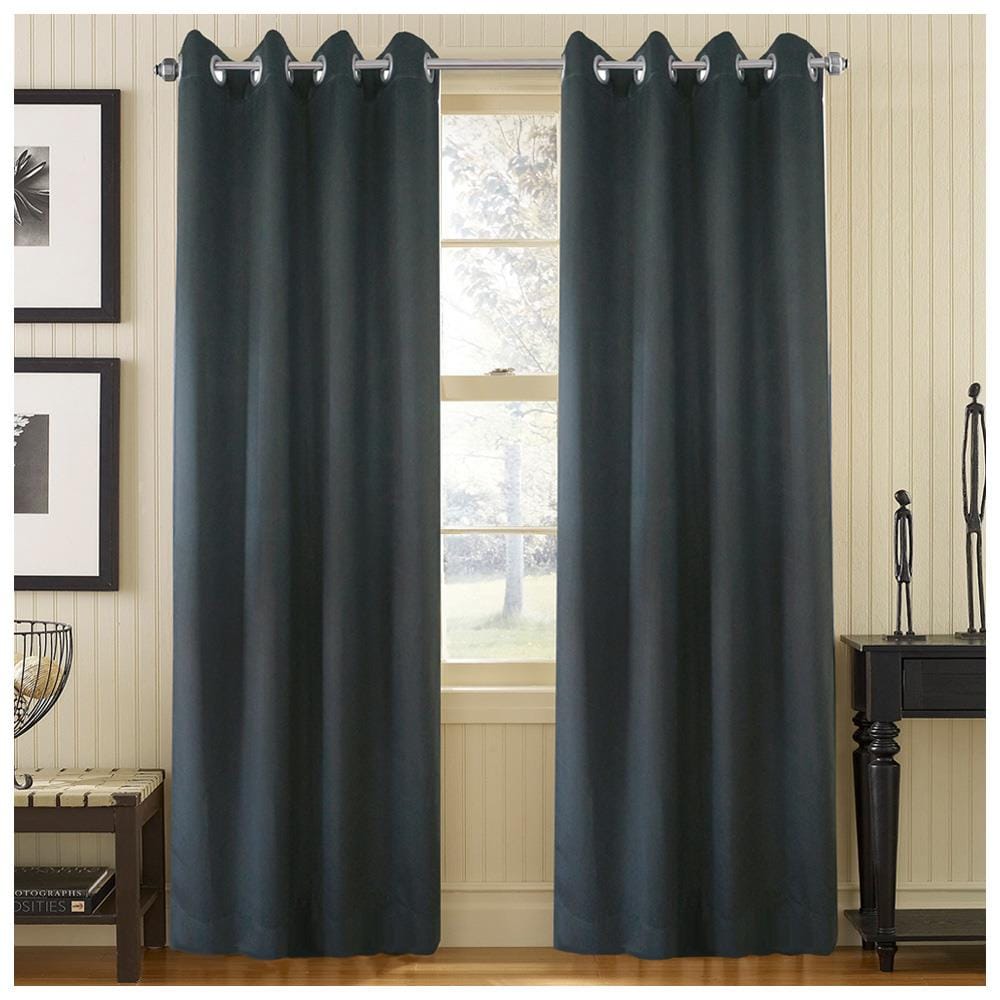 HLS CURTAIN EYELET LIANA UV 130X280 GRAY