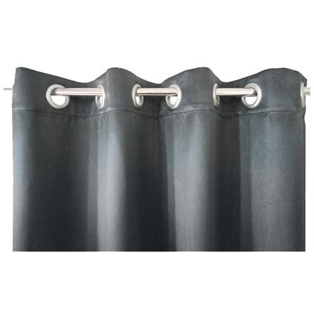 HLS CURTAIN EYELET LIANA UV 130X280 GRAY