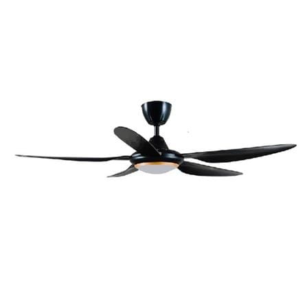 CEILING FAN DC2 313L (GM) DEKA ABS MODERN BLACK 56" 5P