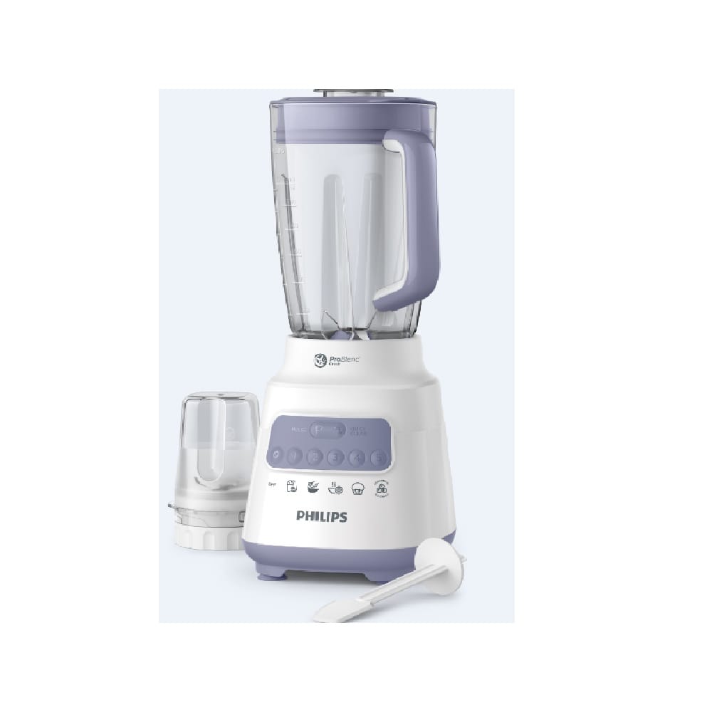PHILIPS BLENDER HR2221/01 700WATT 2.0LITER 5SPEED+PULSE 3 ACCESSORIES