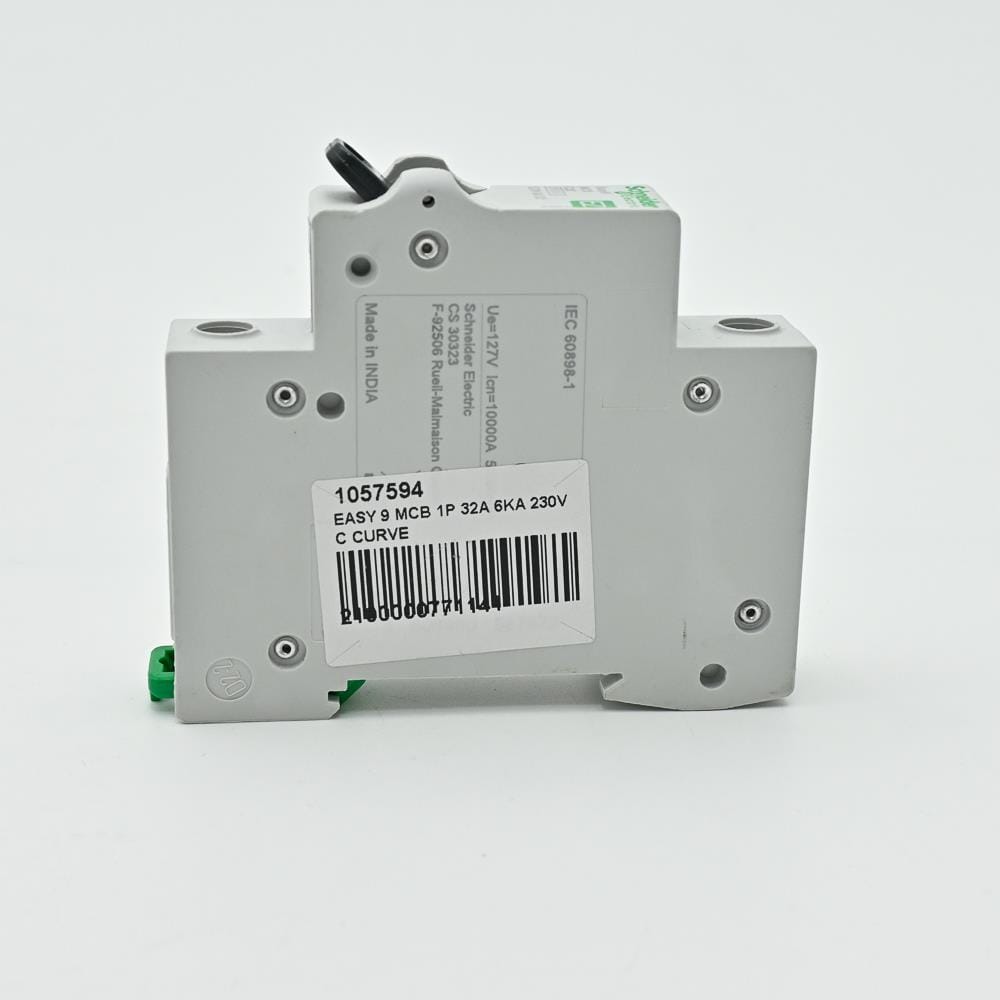 SCHNEIDER MCB 1POLE 6KA C CURVE 32A EZ9F56132