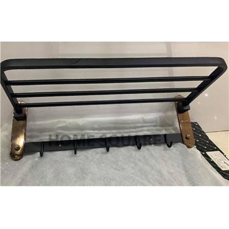 SORENTO FOLDABLE TOWEL RACK 60CM SRT446-ROSE GOLD (E)