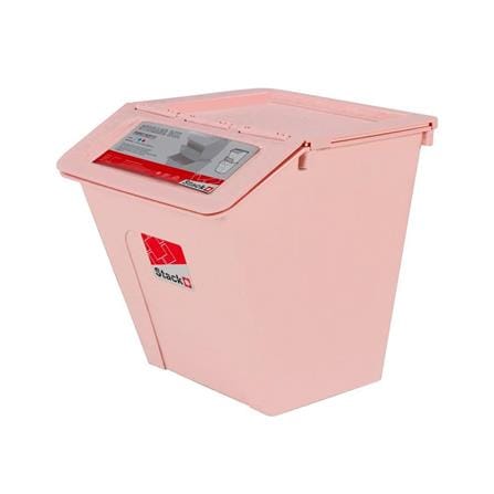 STORAGE BOX STACKO PARROT NEST 27L PINK