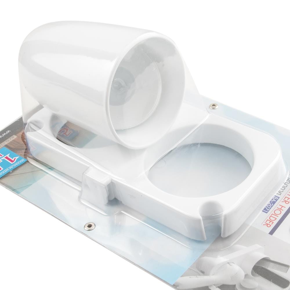 VACUUM HAIR DRYER HOLDER WSP BA-2071 WHITE