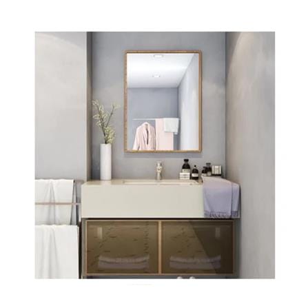 MOYA MIRROR HL-LJ-207A 80X60CM TEAKWOOD