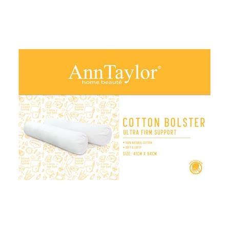 BOLSTER ANN TAYLOR  23X94CM AT COTTON BOLSTER WHITE