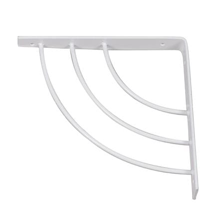 BRACKET STACKO TRIPLE ARC 18X18CM WHITE