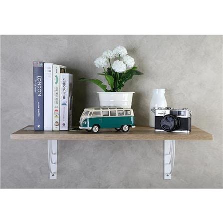 BRACKET STACKO TRIPLE ARC 18X18CM WHITE