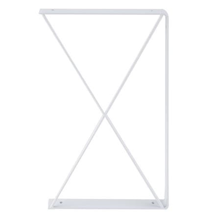 2 TIER BRACKET STACKO CROSS 32.5X20CM WHITE