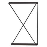 2 TIER BRACKET STACKO CROSS 32.5X20CM BROWN