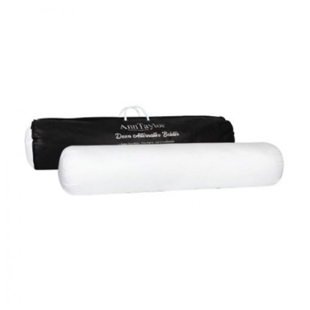 BOLSTER ANN TAYLOR  22X93X27CM AT BOLSTER DWN ALT WHITE