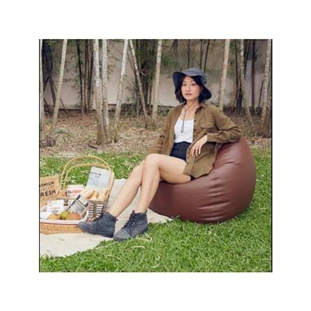 SAN TOSHIKI BEAN BAG 92X70X35CM ALMOND