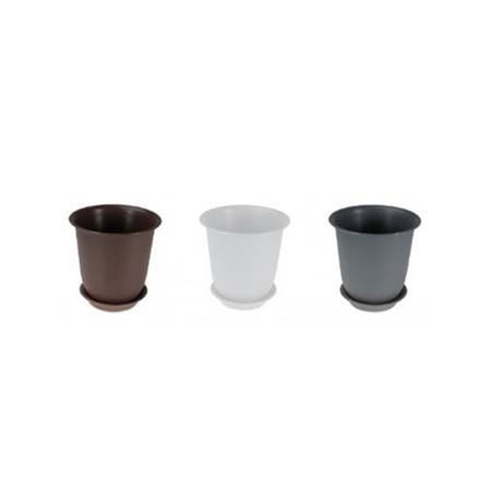 FELTON ROUND POT FBL 2460 BRW (D20*H20)