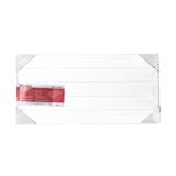 WALL CLOTHES 6 RAIL RACK STACKO FLEXI 80X40X1.7CM WHITE