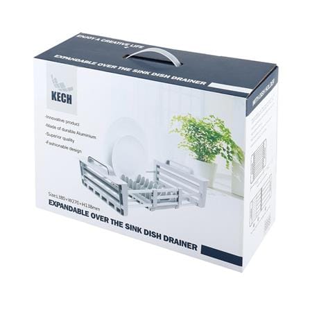 EXPANDABLE OVER SINK DISH DRYING RACK KECH TA-6202B