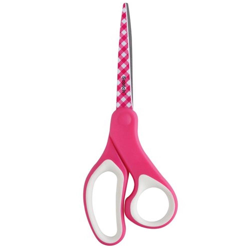 8INCH  3M SCOTCH DESIGNER SCISSORS PINK