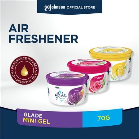 GLADE MINI GEL 70G LAVENDER