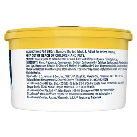 GLADE MINI GEL 70G LEMON