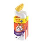 MR MUSCLE TOILET BOWL CLEANER AROMA CLEAN TWIN PACK 500ML LAVENDER