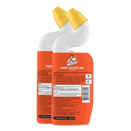 MR MUSCLE TOILET BOWL CLEANER AROMA CLEAN TWIN PACK 500ML LAVENDER