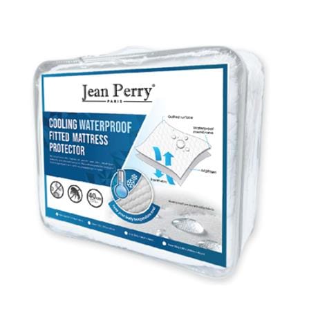 MATTRESS PAD JEAN PERRY  190X152X40CM MTRS PRT JP COOL Q WHITE
